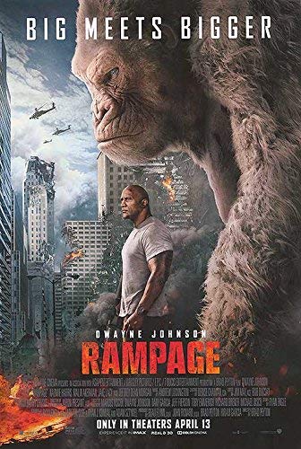 Amazon.com: RAMPAGE (2018) Original Authentic Movie Poster - 27x40